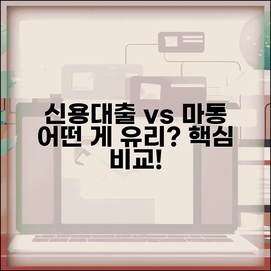 신용대출 vs 마이너스통장 어떤게 유리한가요 | 신용대출 | 마이너스통장 | 비교