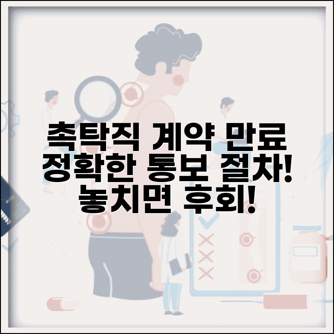 촉탁직 근로자 계약만료 통보 절차 | 촉탁직 계약만료 완벽 통보법