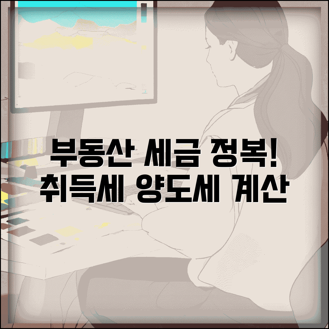 부동산 취등록세 계산기 바로가기 | 부동산 세금 계산 및 양도소득세 총정리