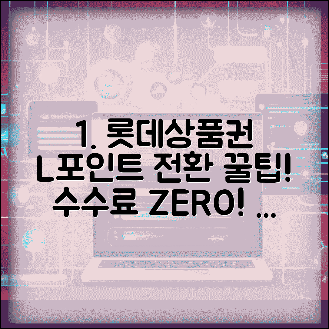 롯데 상품권 L포인트 전환 방법 | 롯데상품권 L포인트 전환 꿀팁 및 수수료 비교