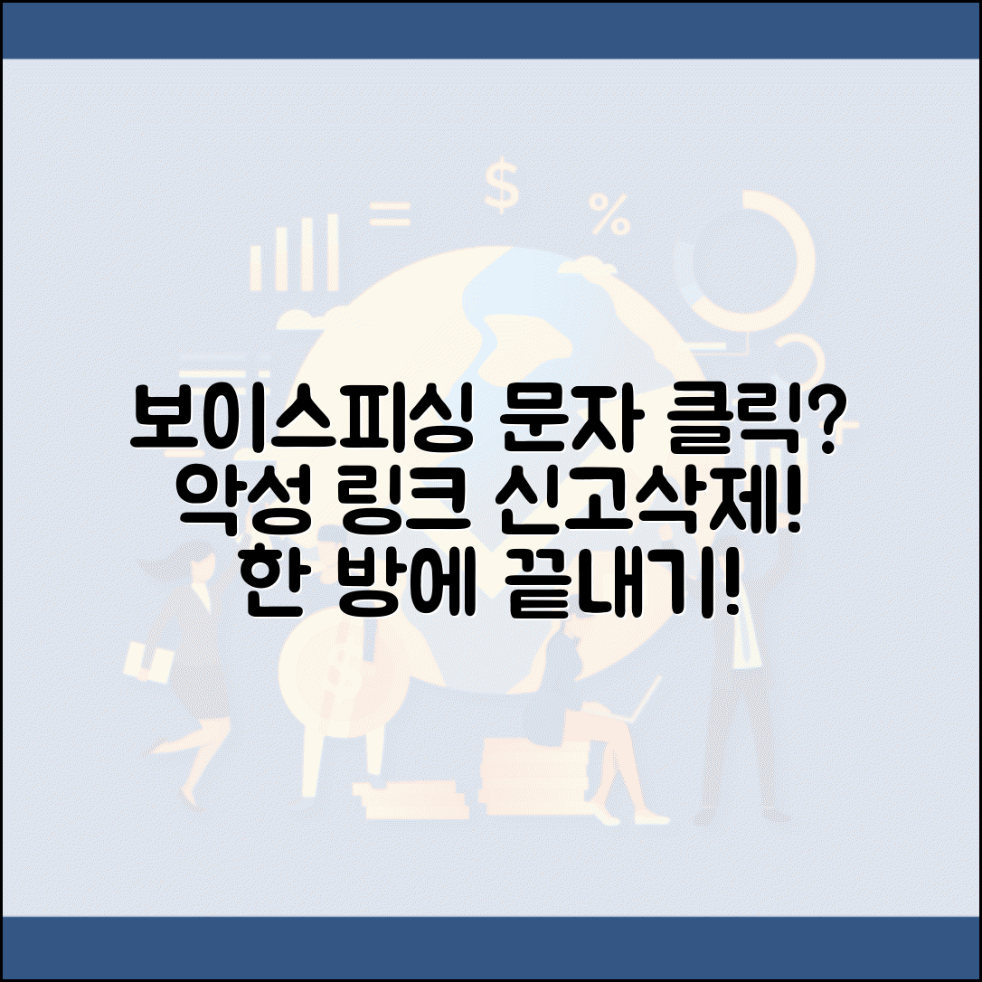 보이스피싱 문자 잘못 클릭 대처법 | 악성 링크 신고 및 삭제 방법 총정리