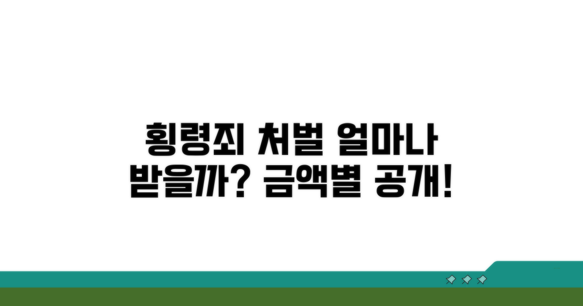 횡령죄 성립 시 처벌 수위
