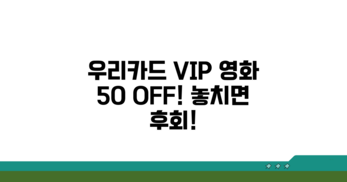 우리카드 VIP 영화 할인 혜택