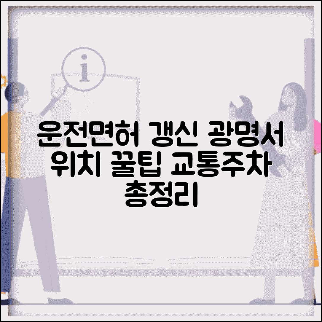 광명경찰서 운전면허증갱신 위치 및 이용 팁 | 교통 및 주차 정보 총정리