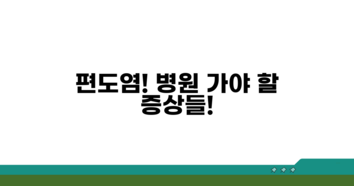 편도염, 이런 증상은 병원 가세요!