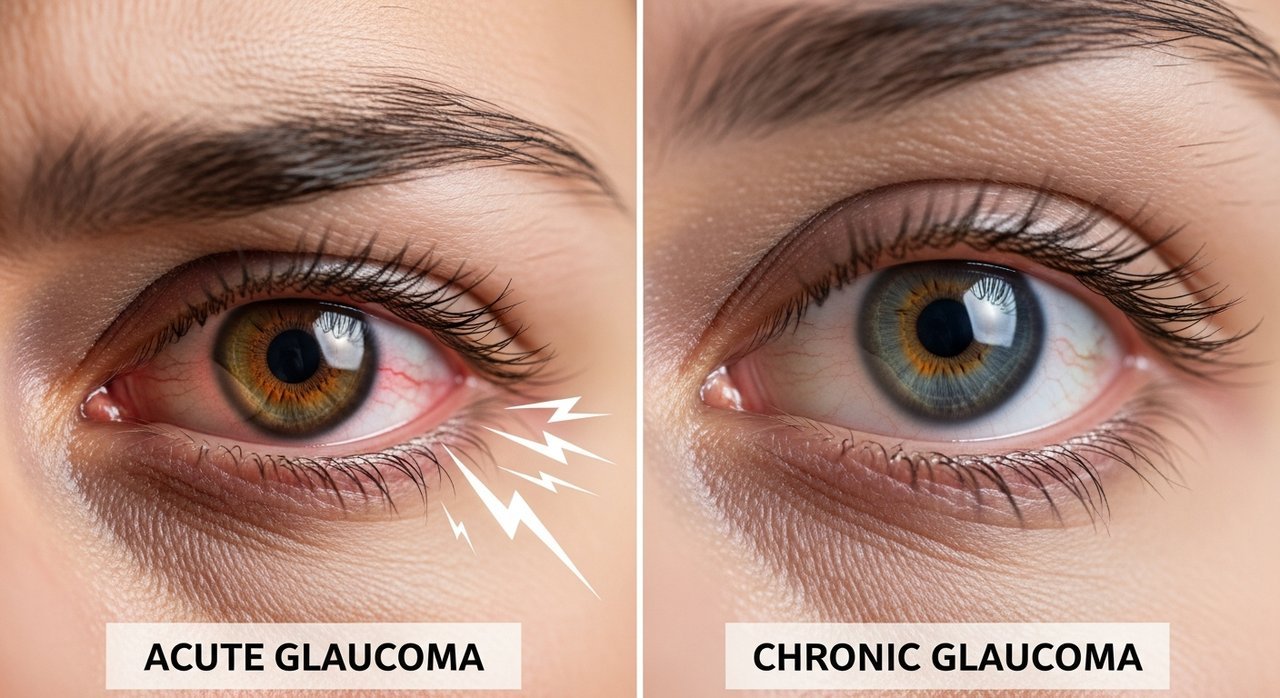 녹내장초기증상 급성 vs 만성 차이: 통증 vs 변화, 당신은?