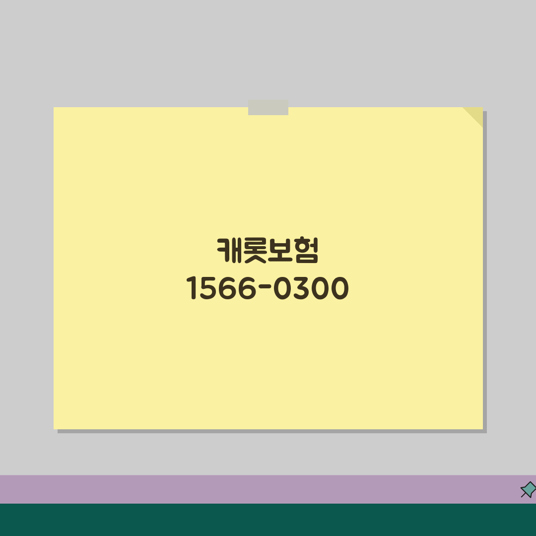 캐롯 자동차보험 전화번호 1566-0300 | 텔레매틱스 운전점수 할인과 보험료 산정 상담