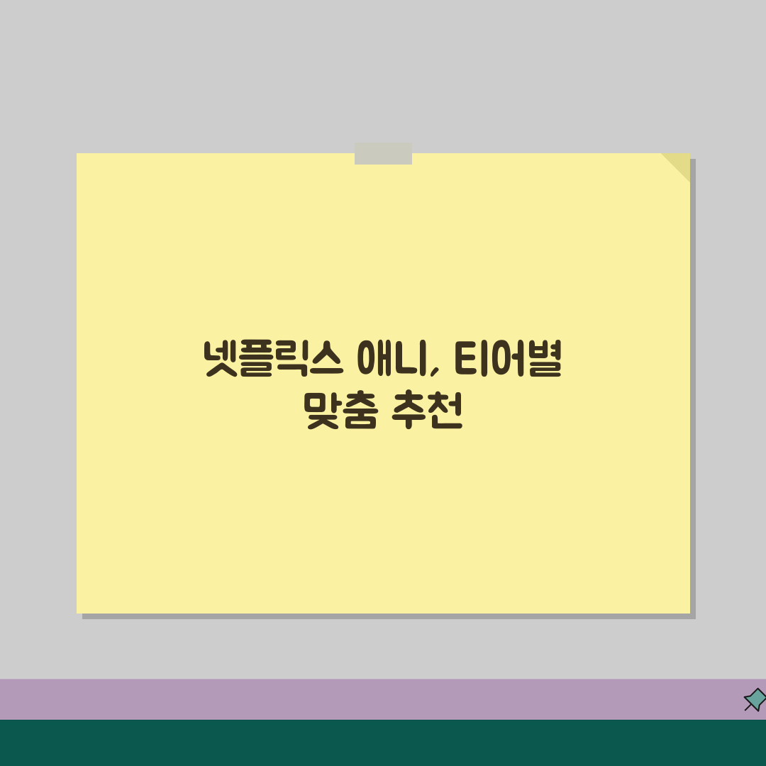 넷플릭스 애니 티어 | 시청자 평가 기반 순위 (+평점, 리뷰, 장르) 추천! 같이 봐요