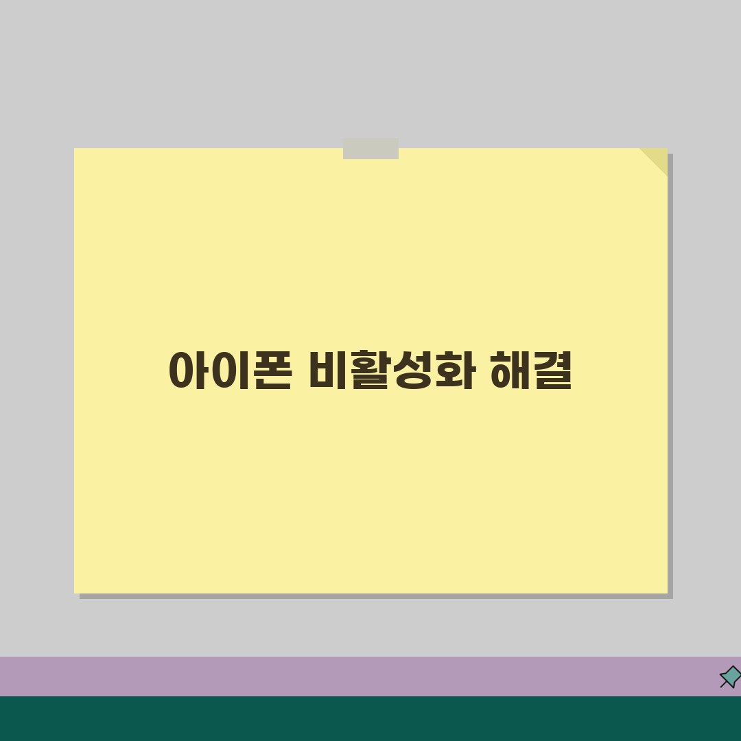 iPhone이 비활성화됨 iTunes에 연결 | 아이폰 비활성화 해제, 이 꿀팁으로 해결해